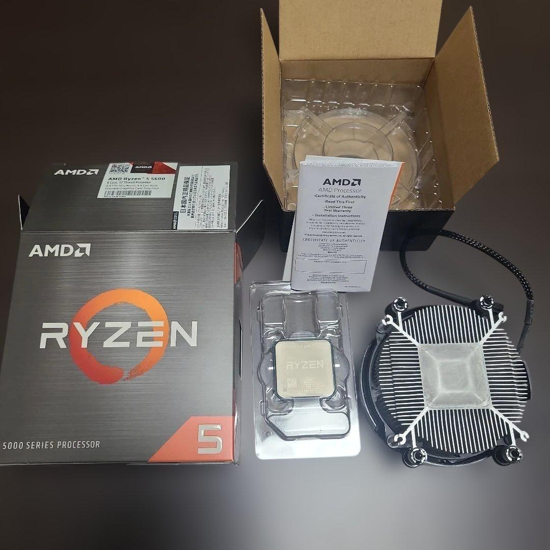 AMD Ryzen 5 5600 CPU 5000シリーズ