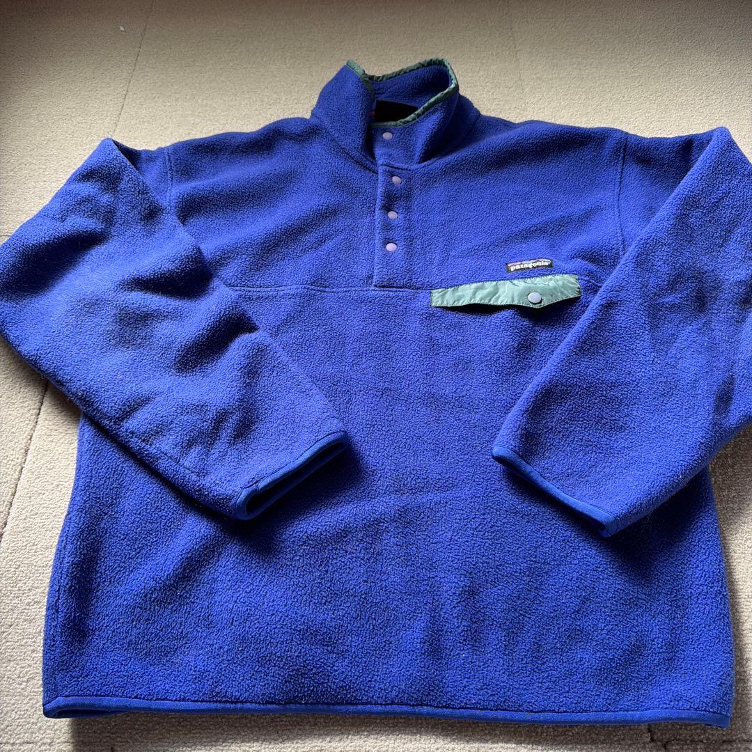 patagonia スナップT フリース 雪なし　90's M