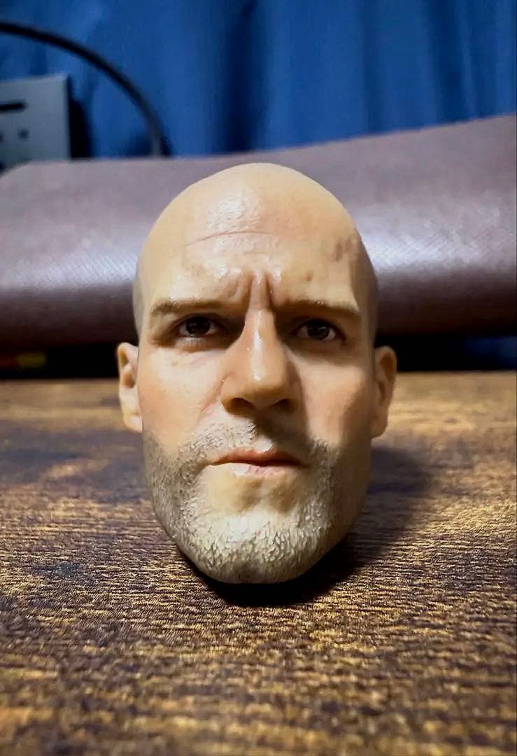 1/6 ジェイソン・ステイサム 似 ヘッドパーツ 素体