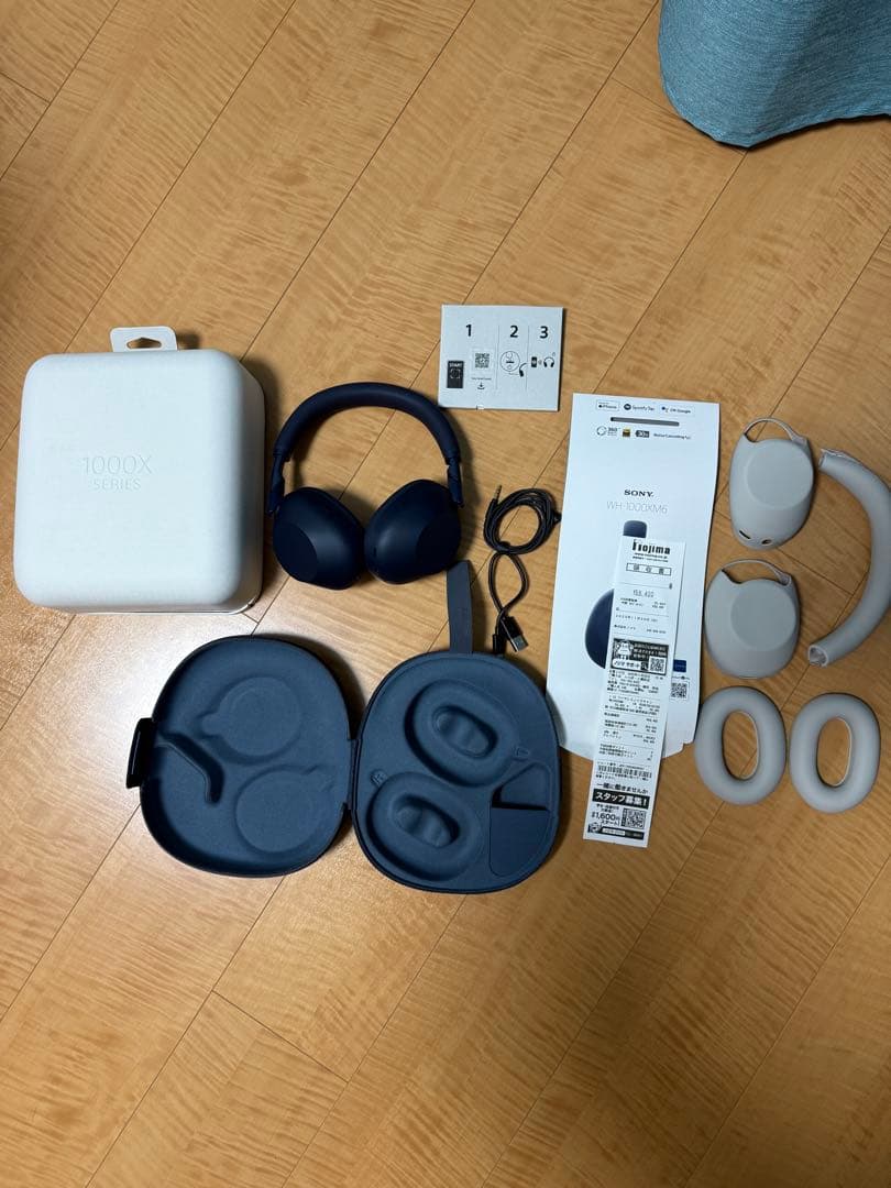 SONY ワイヤレスヘッドホン WH-1000XM6