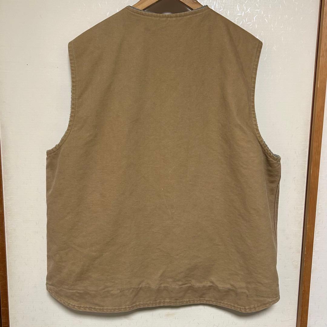 男*ン様 Carhartt カーハート ダックベスト メキシコ製 XL V26