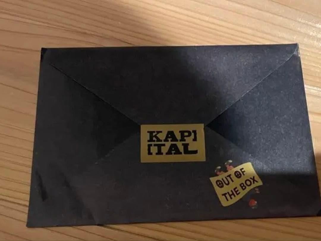 美品KAPITAL ダマスク柄フリーススナップT