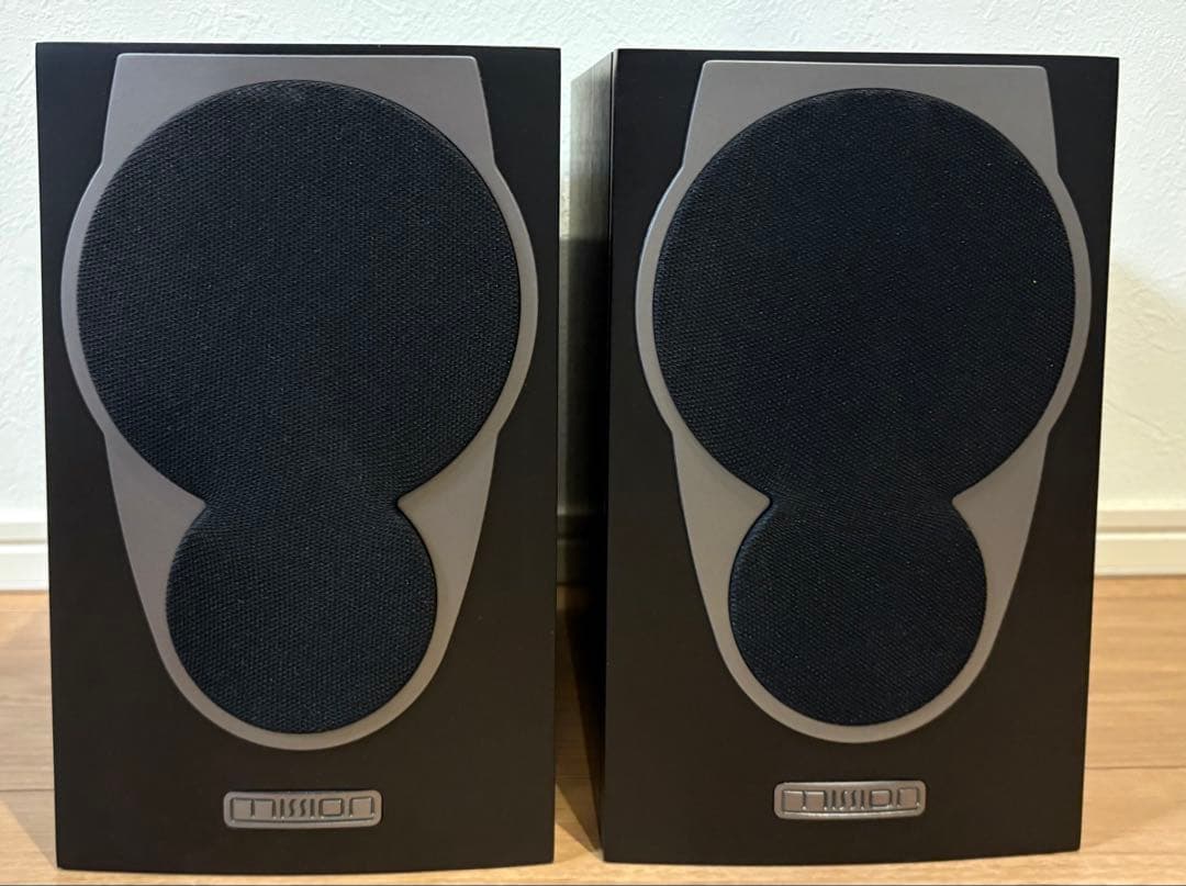 MISSION MX-S ブラック ブックシェルフスピーカー