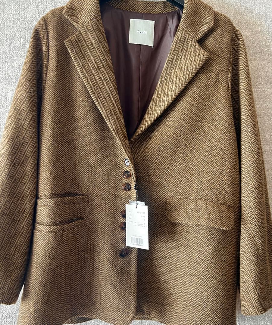 【Eaphi】【完売品】 WOOL TWEED JACKET