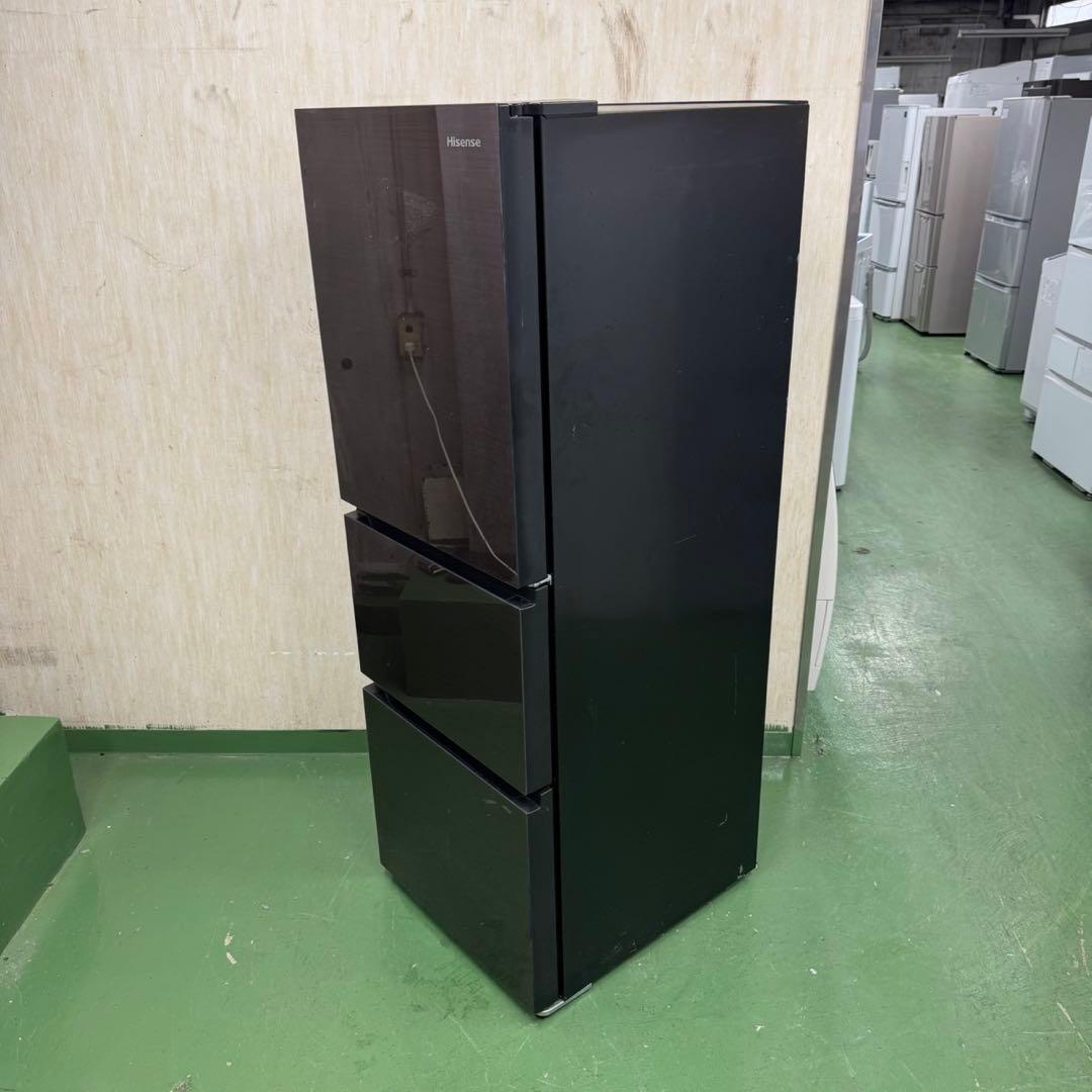 122 関東配送　冷蔵庫　大型　小型　200L〜300L 右開き　鏡面デザイン