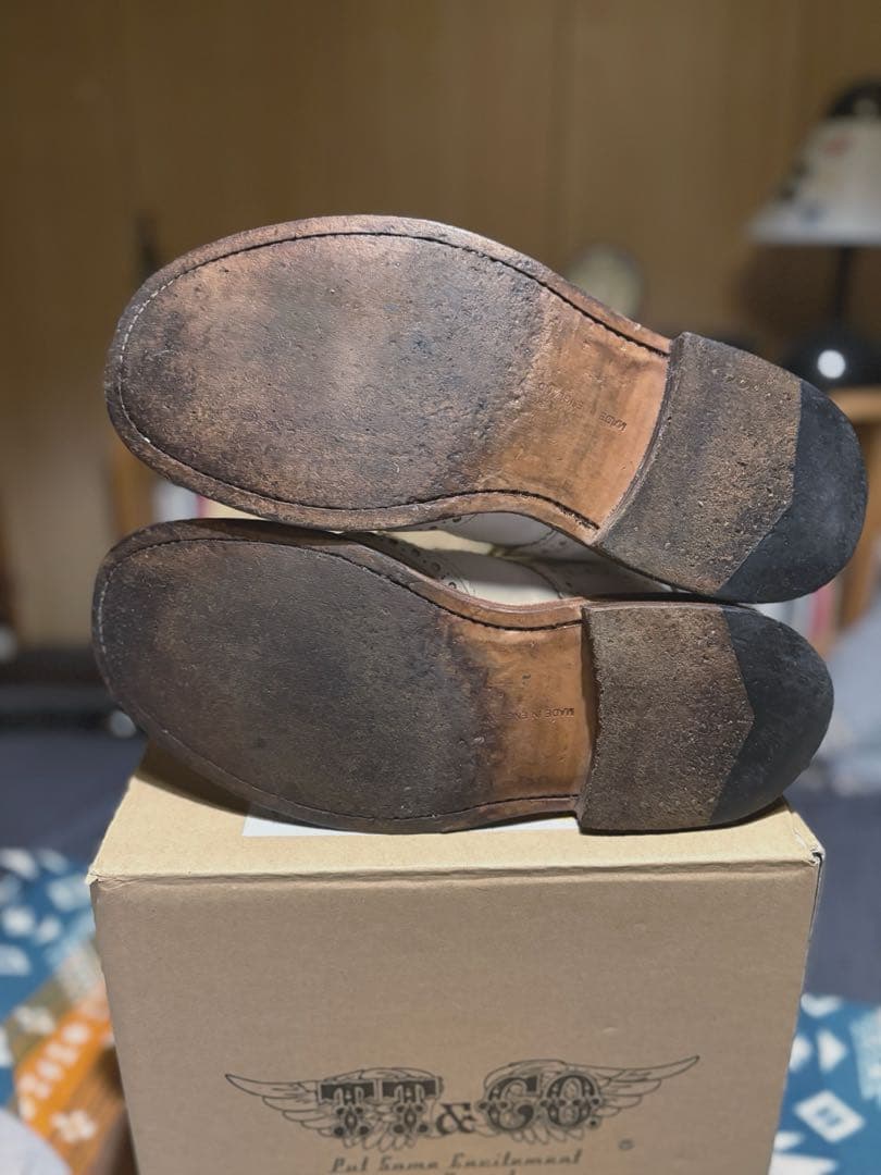 トリッカーズ　カントリーブーツ・マートン　白