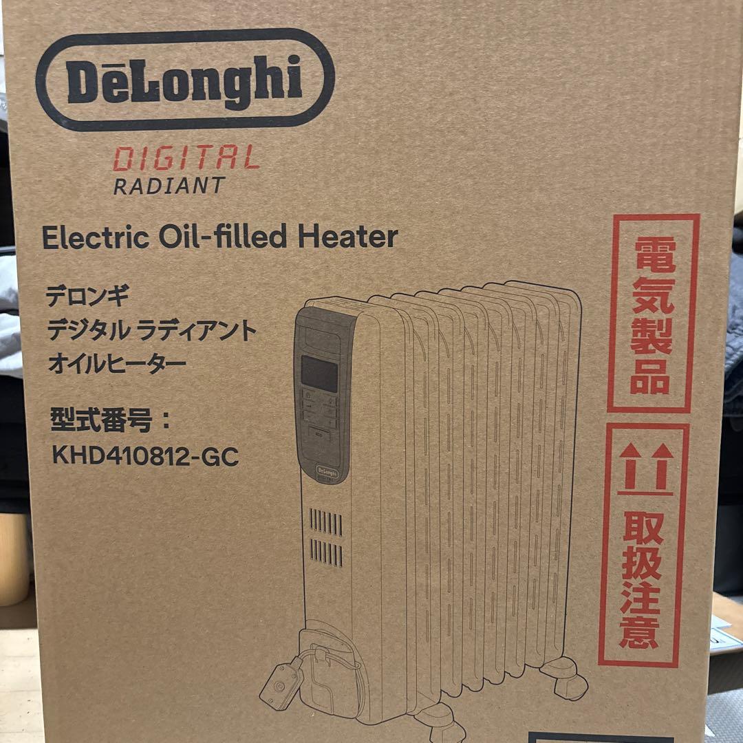 デロンギ オイルヒーター KHD410812-GC