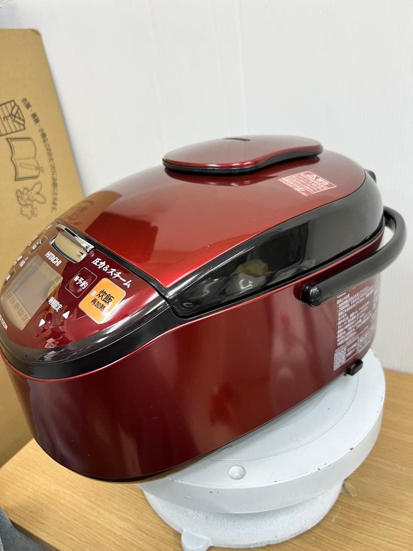 日立 IH炊飯器 RZ-TS103M 5.5合 圧力＆スチーム 2020年製