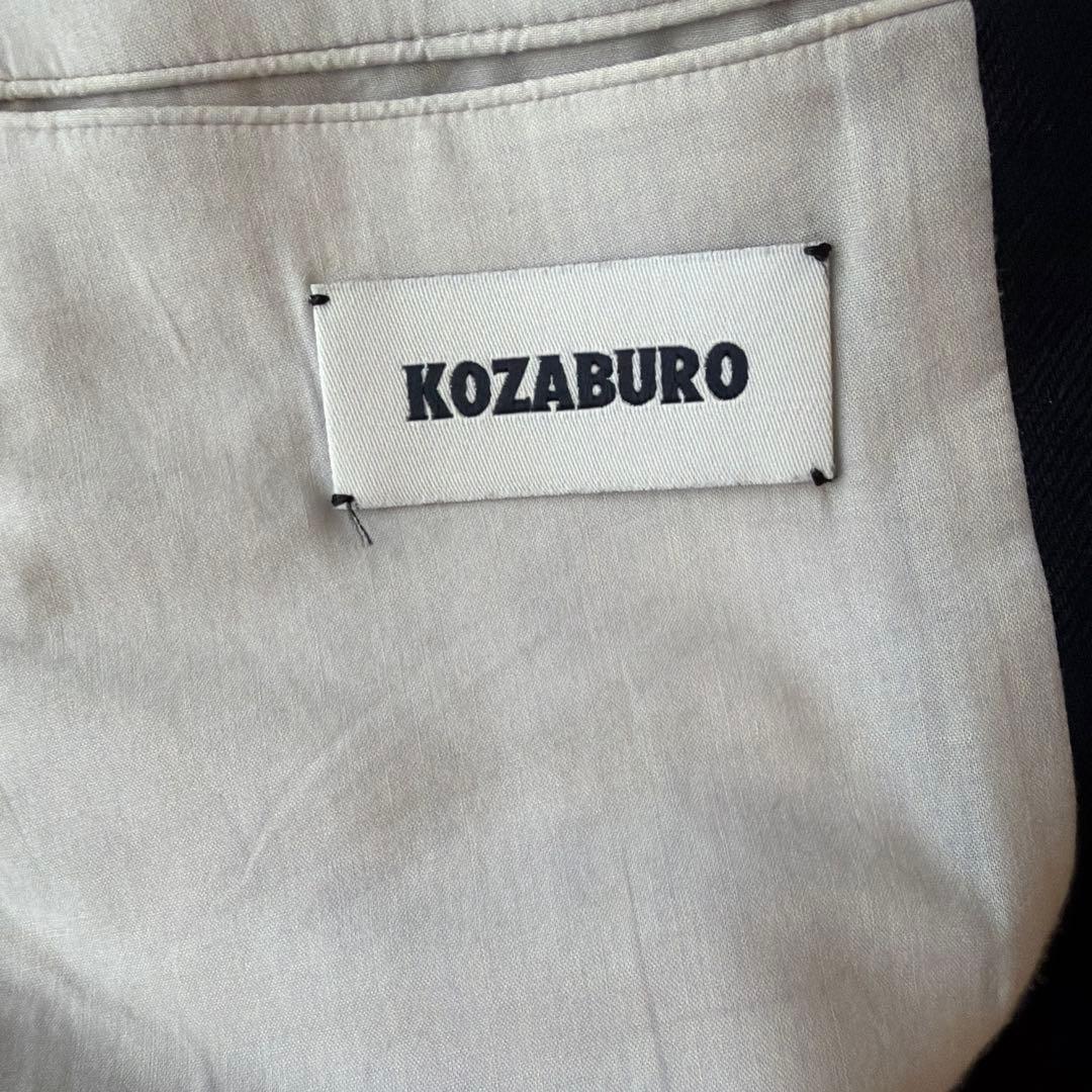 KOZABURO YING-YANG テーラードジャケット ブラック