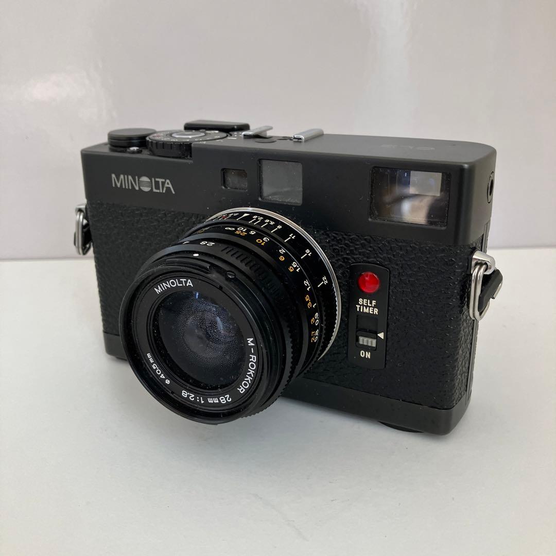 ミノルタ　CLE 28/2.8付き