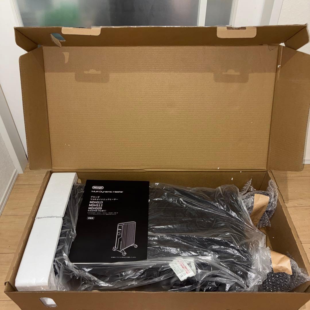 デロンギ マルチダイナミックヒーター MDHS09-PB ピュアブラック