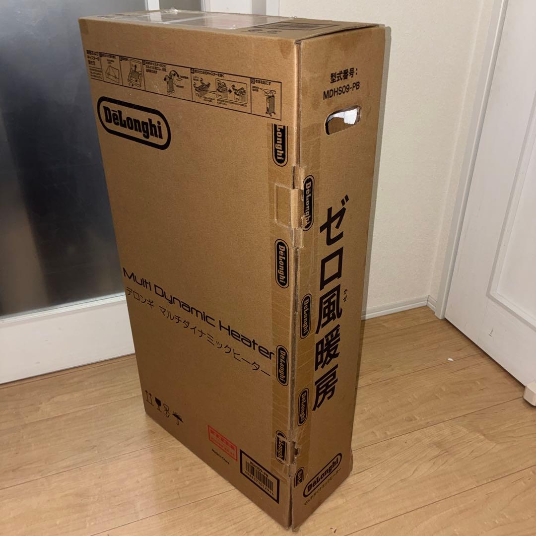 デロンギ マルチダイナミックヒーター MDHS09-PB ピュアブラック