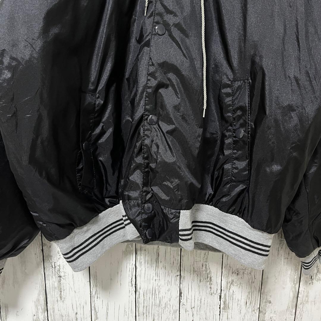 ゲーリーヤマモト 90s スタジャン ブラック ヴィンテージ Lサイズ.