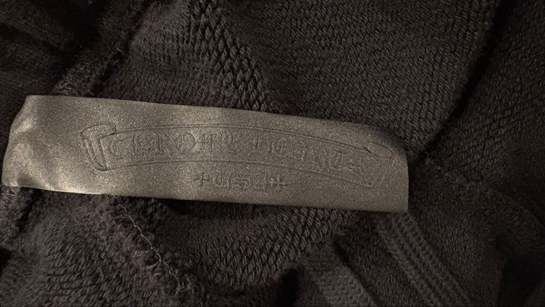 CHROME HEARTS ブラック 刺繍　CHロゴ　Ｍ　新品未使用