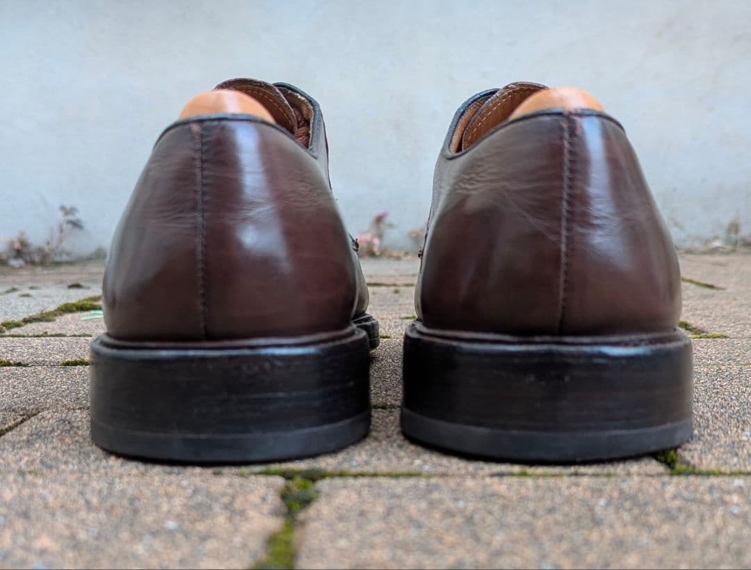 魅惑の東欧靴ハインリッヒディンケラッカープレーントゥ8 1/2訳有格安出品！