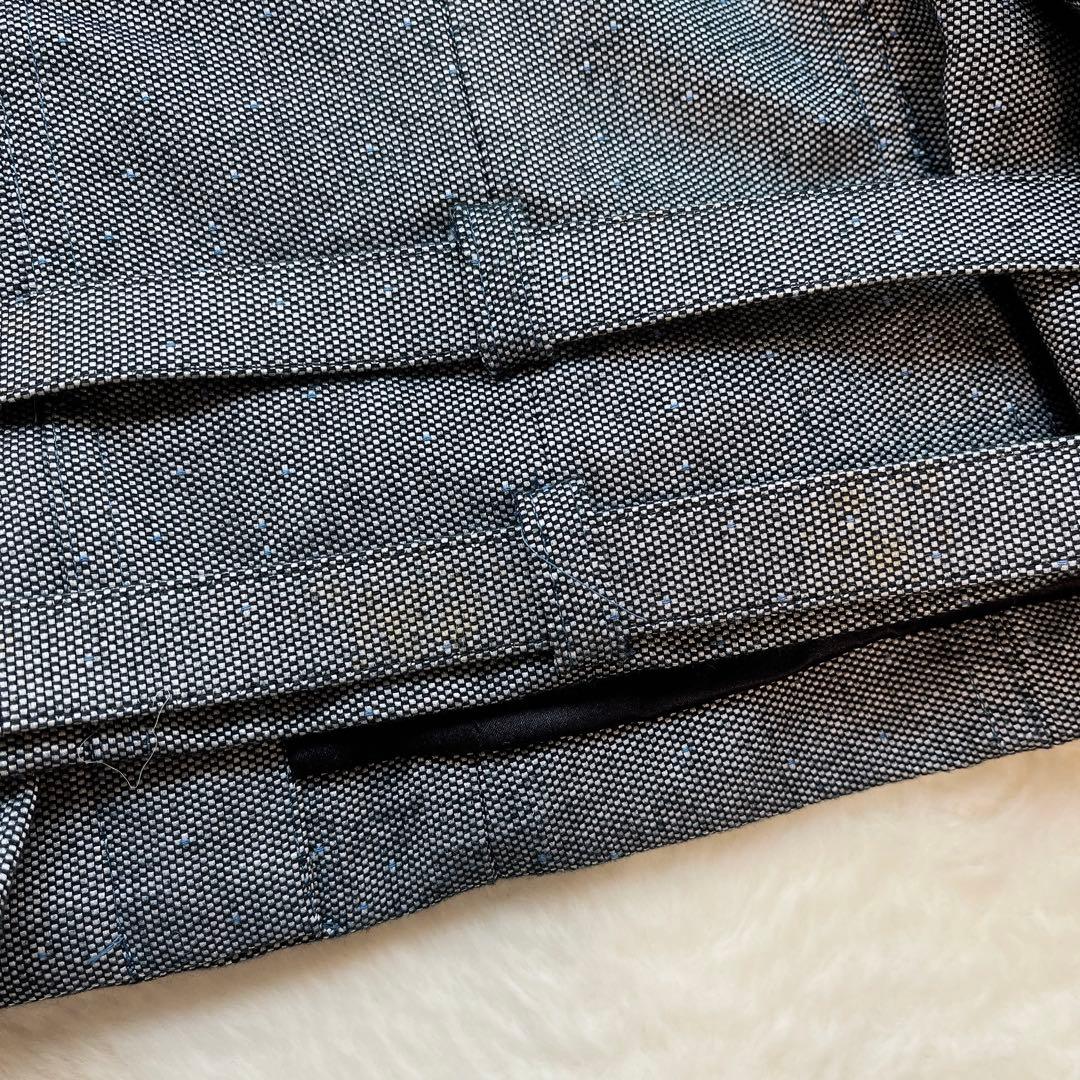 【クリスチャンディオール】デニムジャケット ダブルベルト ガリアーノ期 コットン