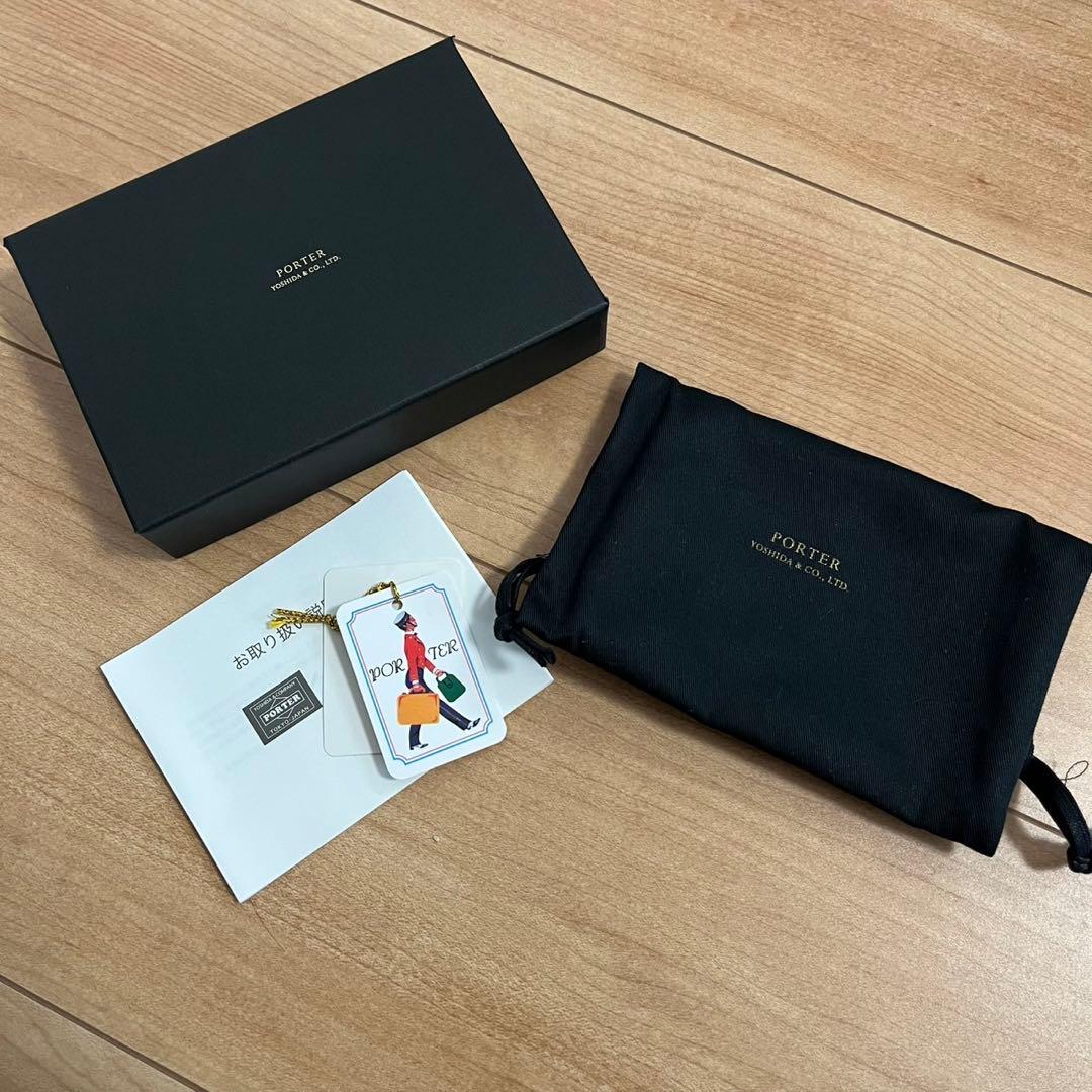 【未使用品級】PORTER BILL CORDOVAN CARD CASE