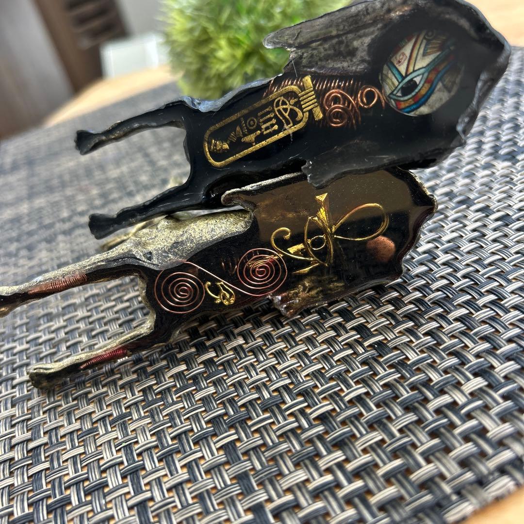 【Bell様】専用ページエジプト　棺　黒アヌビス　オルゴナイト