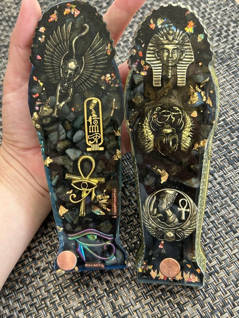 【Bell様】専用ページエジプト　棺　黒アヌビス　オルゴナイト