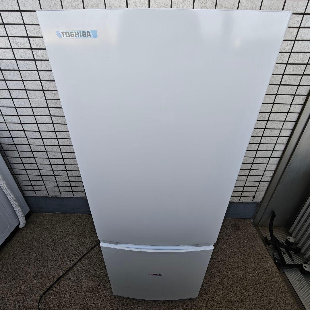 2024年製 東芝ノンフロン冷凍冷蔵庫 GR-V15BS (W)