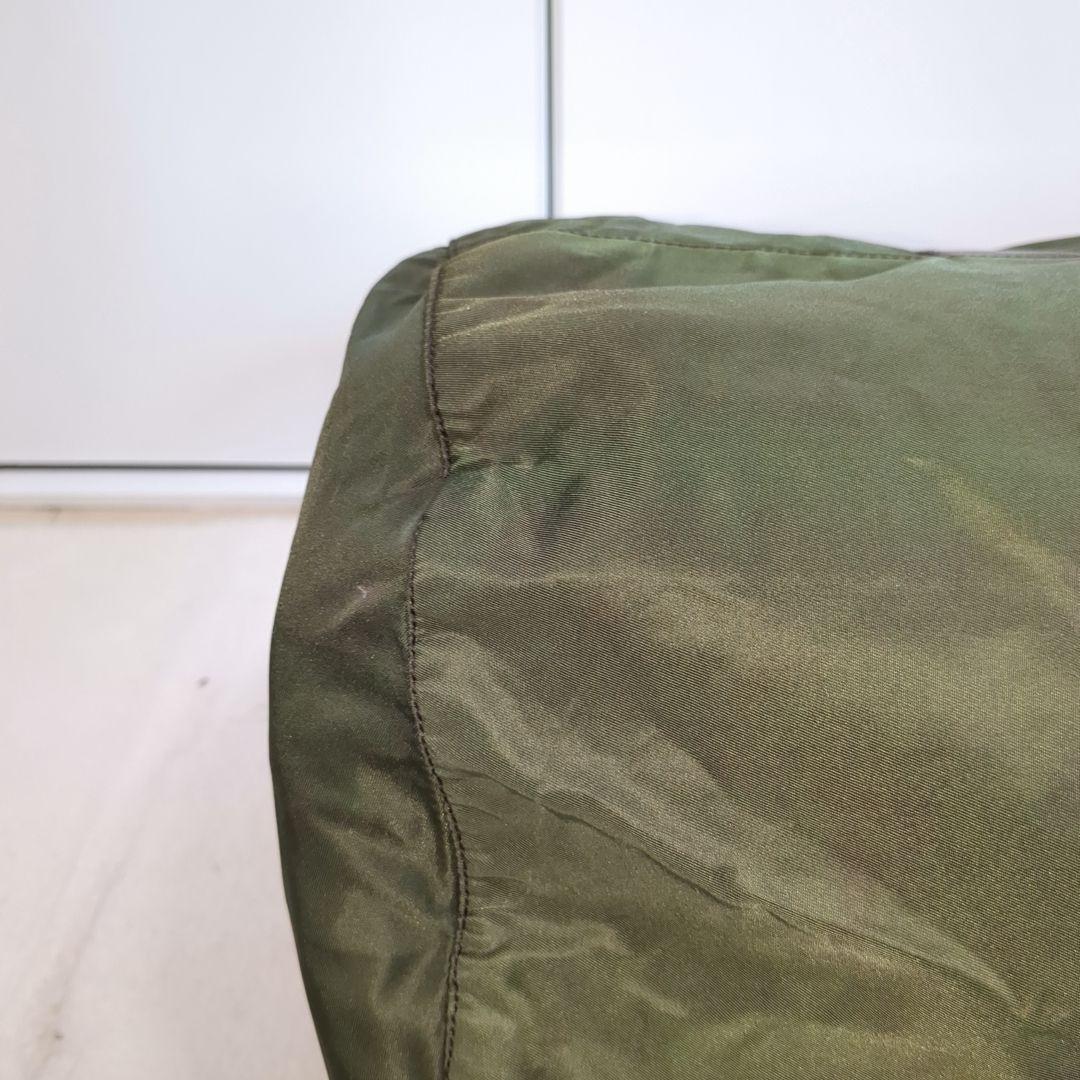 PRADA ボストンバッグ 2way 三角ロゴ テスートナイロン カーキ 希少色