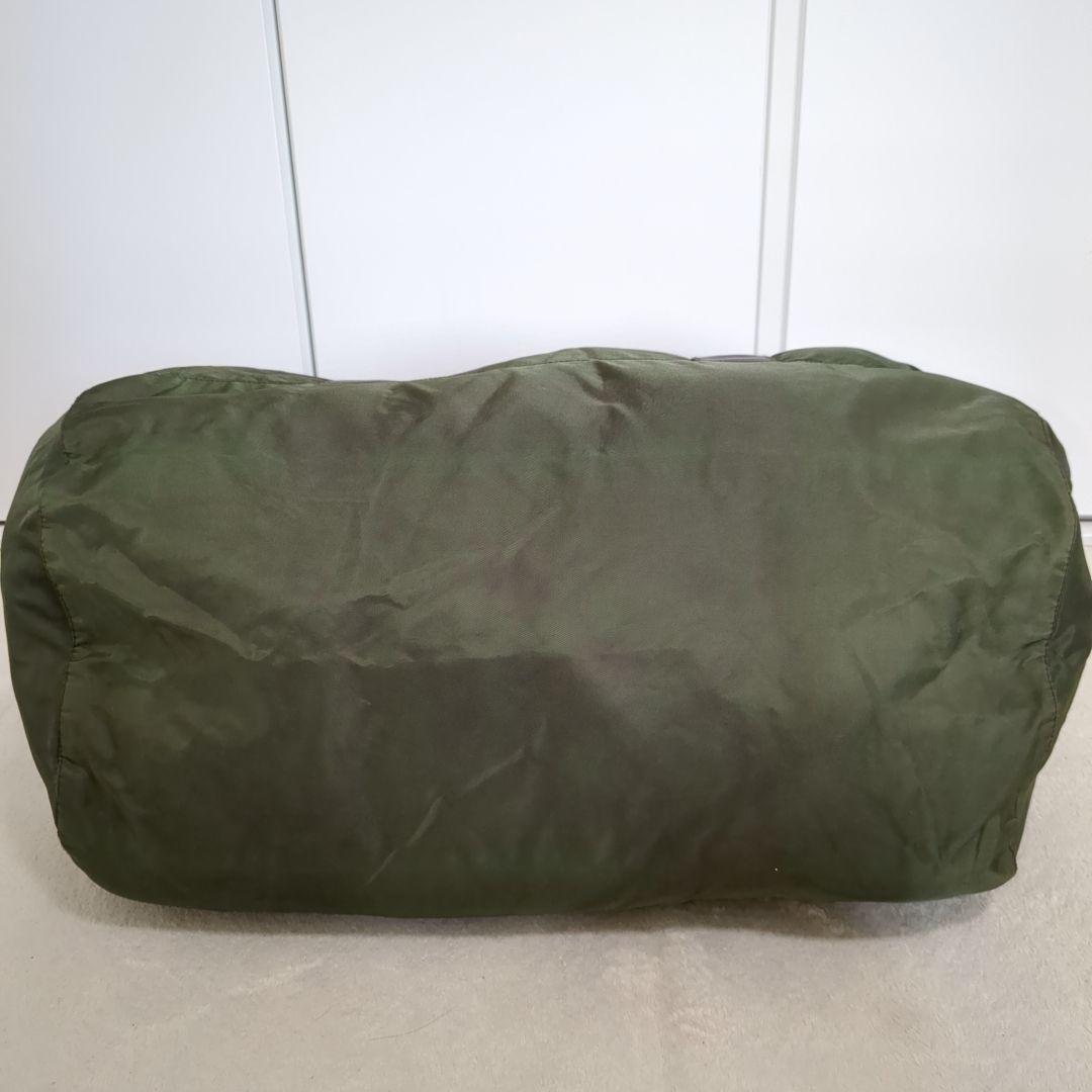 PRADA ボストンバッグ 2way 三角ロゴ テスートナイロン カーキ 希少色