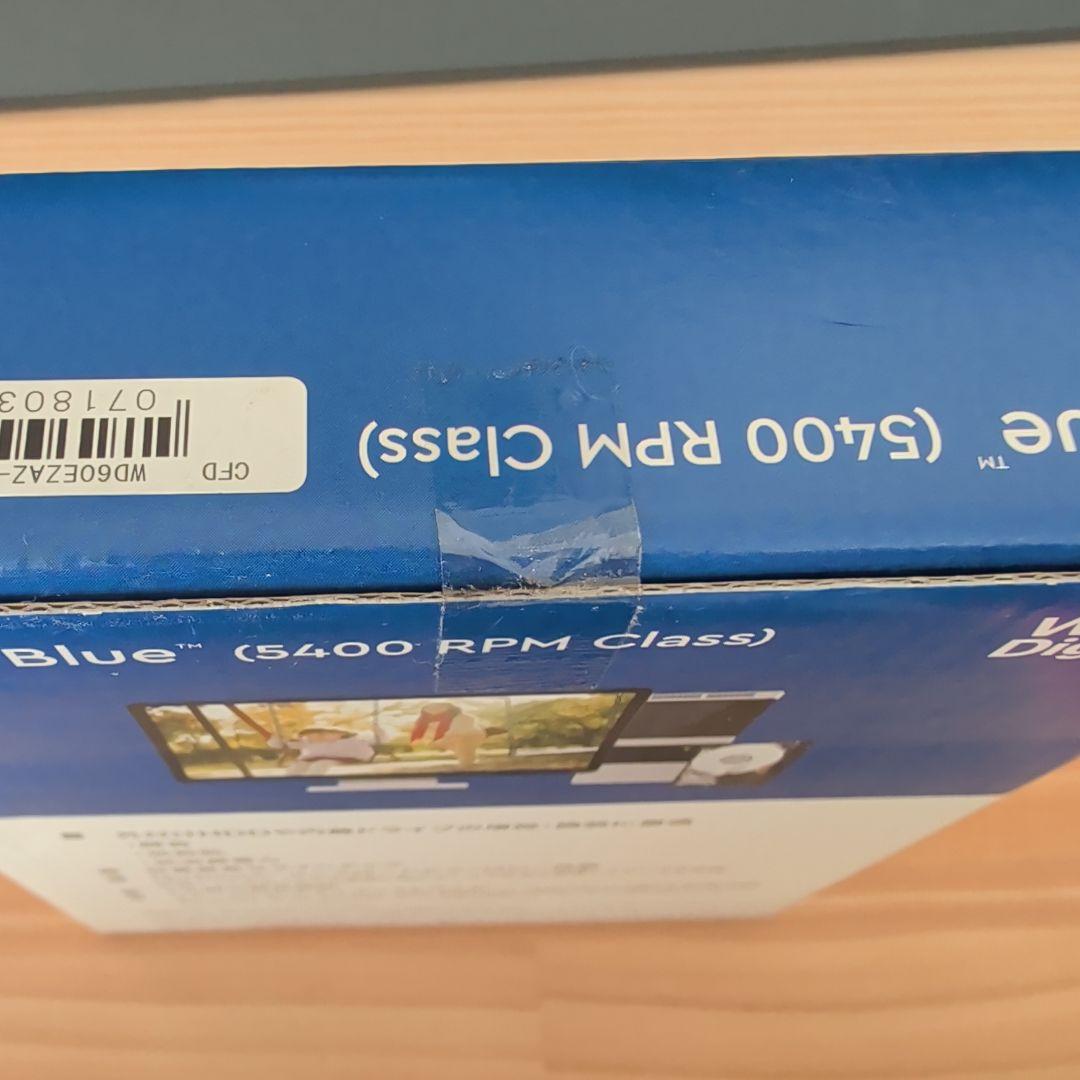 WD Blue 6TB WD60EZAZ 内蔵型ハードディスクドライブ