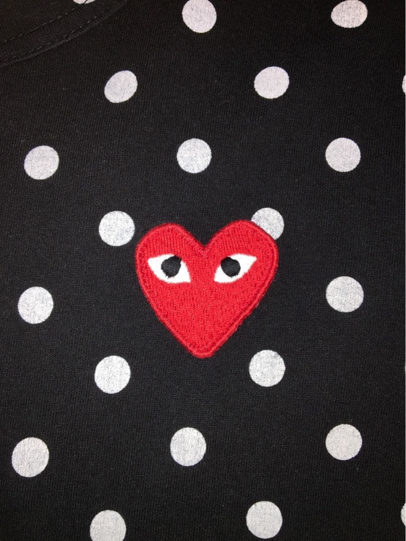 PLAY COMME des GARÇONS ドット柄長袖Tシャツ