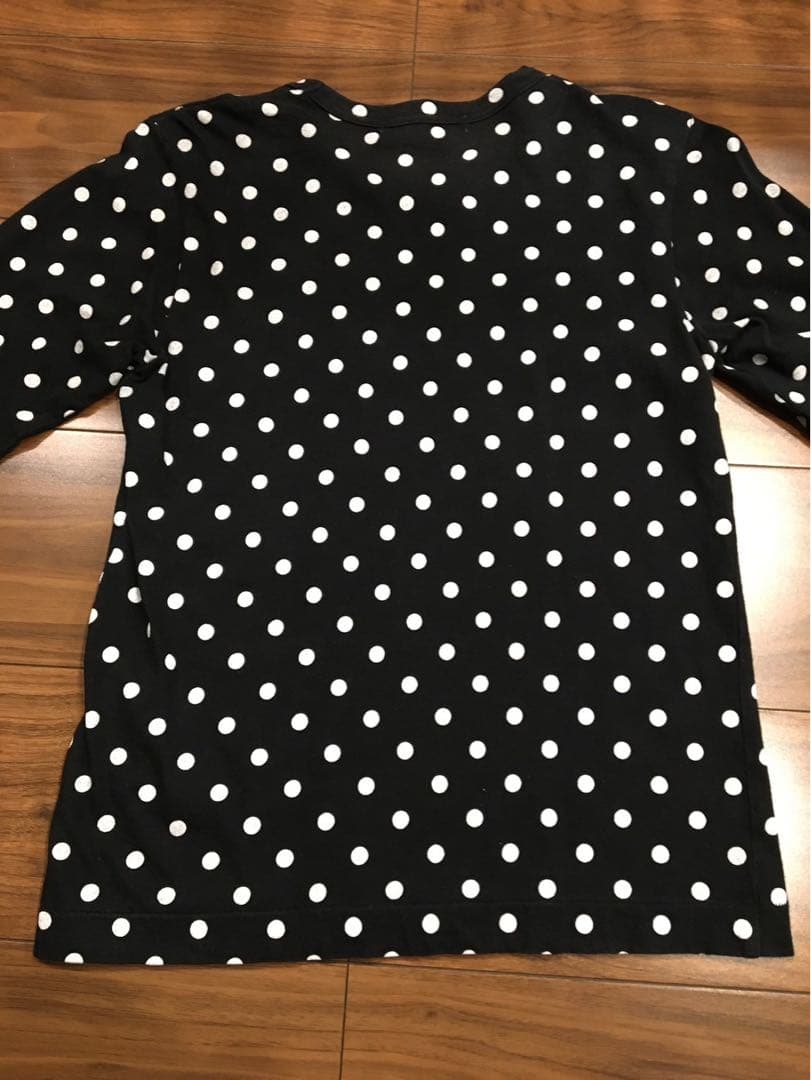 PLAY COMME des GARÇONS ドット柄長袖Tシャツ