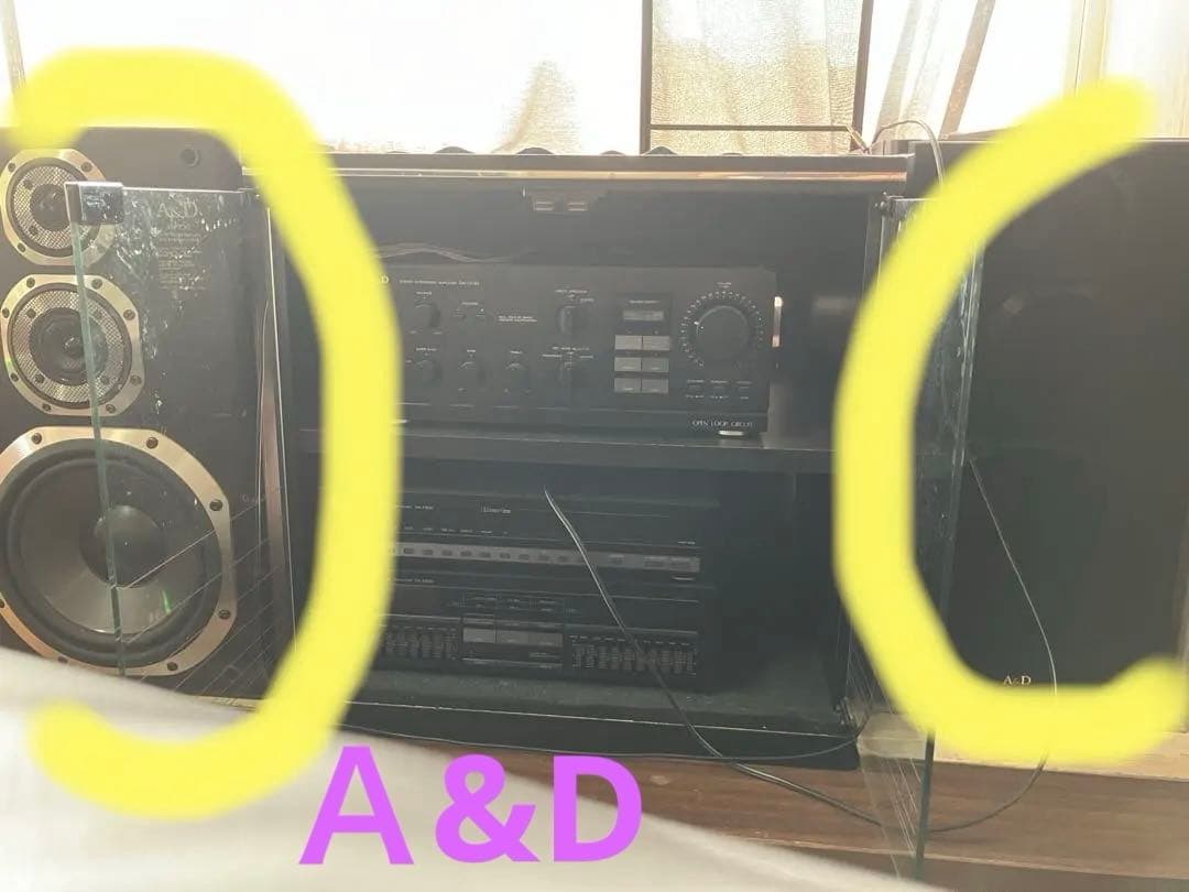 A&D コンポ② SS-730 スピーカー2個