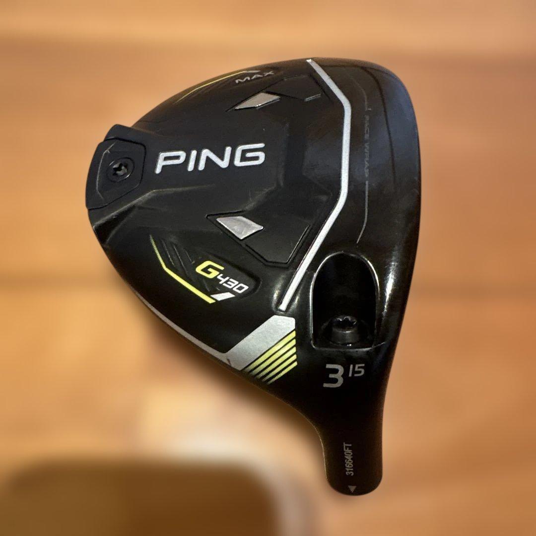 PING G430 MAX 3W フェアウェイウッド ヘッドカバー付き　美品