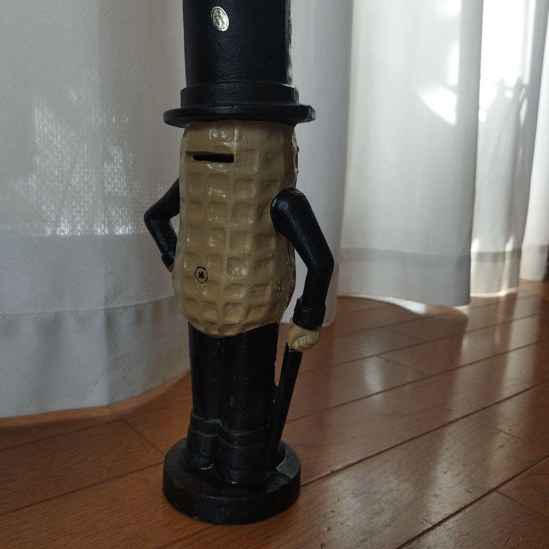 ビンテージ アンティーク Mr.ピーナッツ 貯金箱