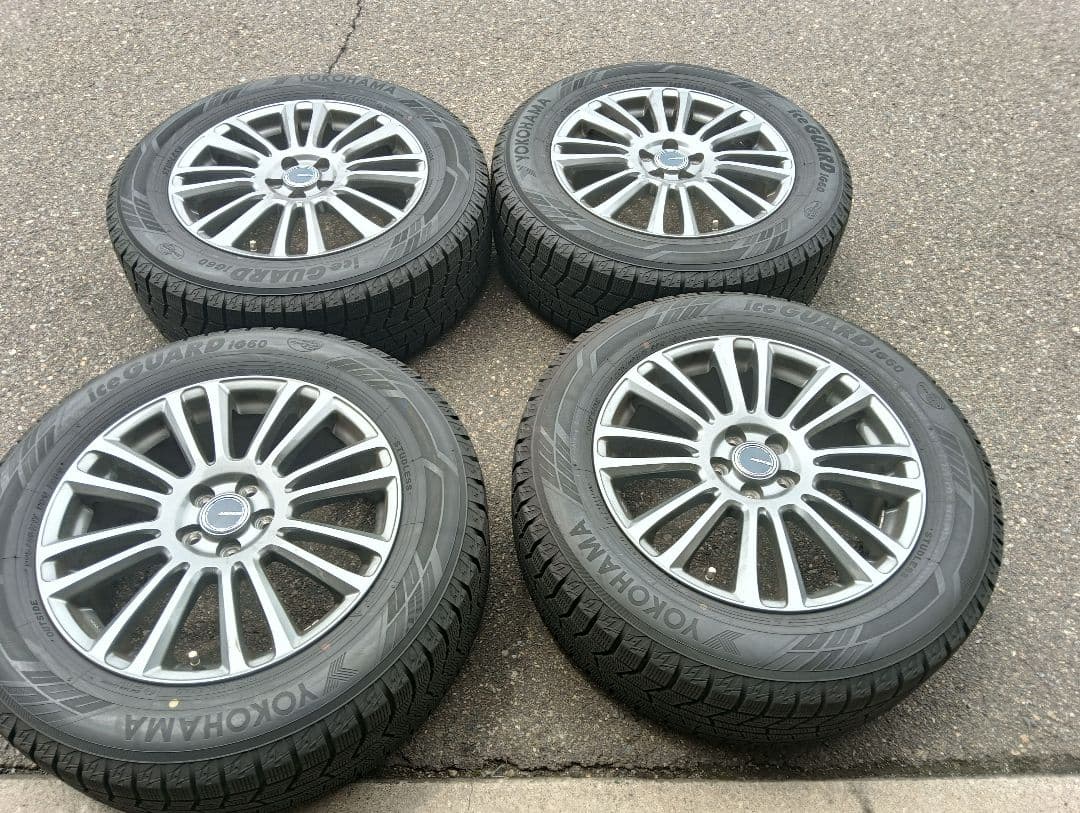 【りちすけ】アイスガード6 225/60R17 ホイールセット