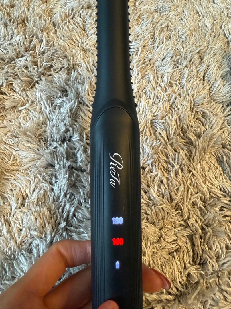 リファ フィンガーアイロン ReFa ミニ コードレス ホワイト ストレート