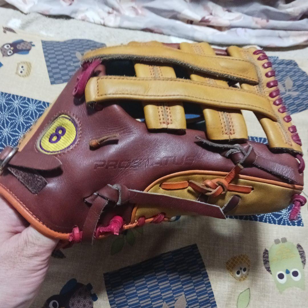 ZETT野球外野手オーダーグローブ 右投げ用