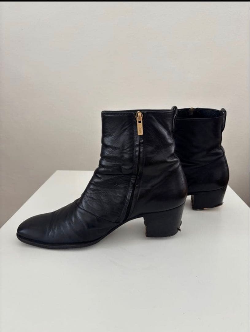 靴 Yves Saint Laurent Johnny ZIP BOOTS 41