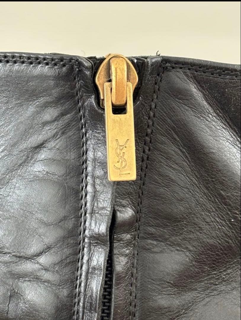 靴 Yves Saint Laurent Johnny ZIP BOOTS 41