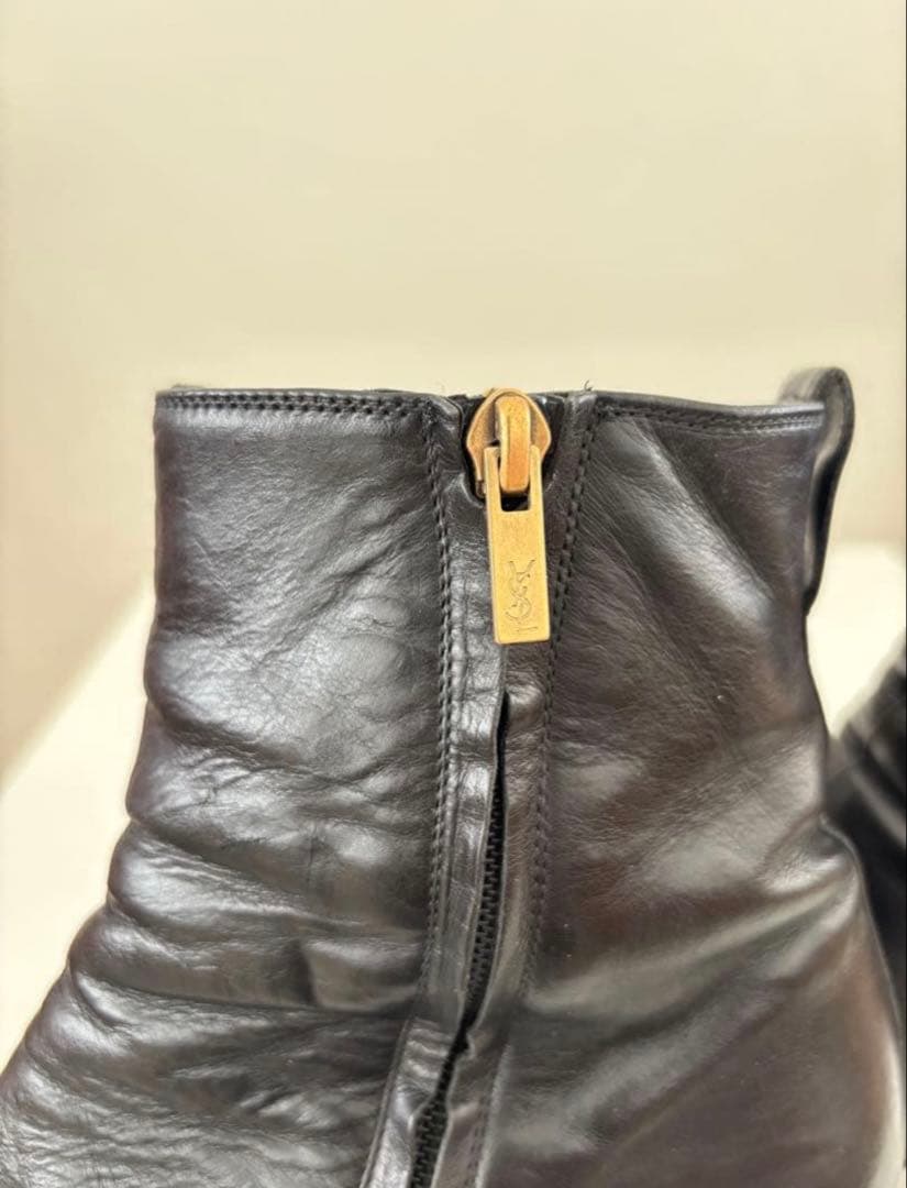 靴 Yves Saint Laurent Johnny ZIP BOOTS 41