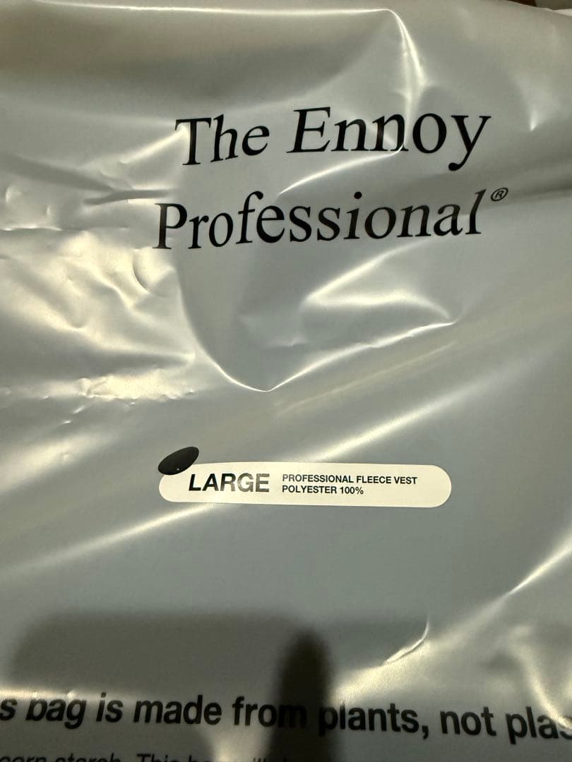 新品　The Ennoy Professional フリースベスト Lサイズ