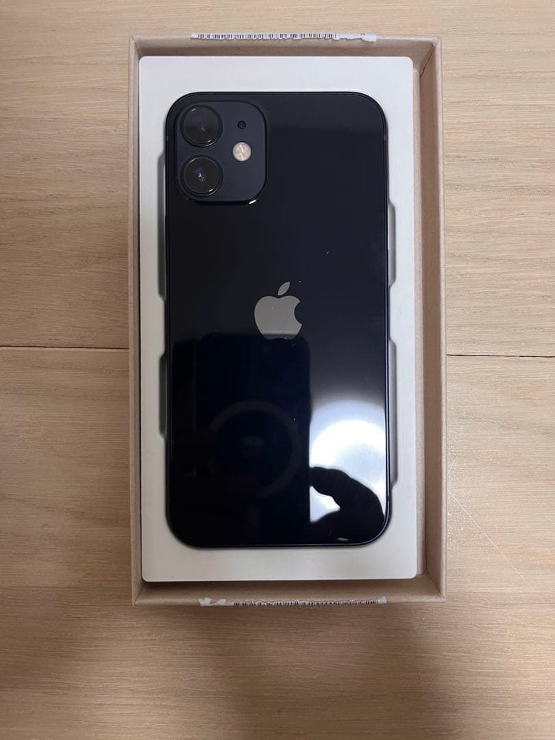 iPhone12mini 256GBブラックSIMフリーエクスプレス交換品 美品