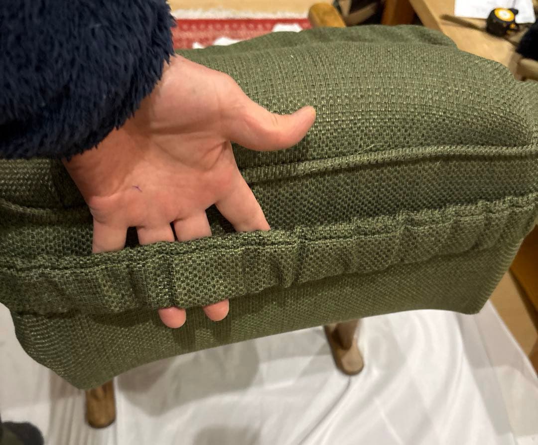 高座椅子 リクライニングチェア ランバーサポート オットマン 肘付き 高さ調節