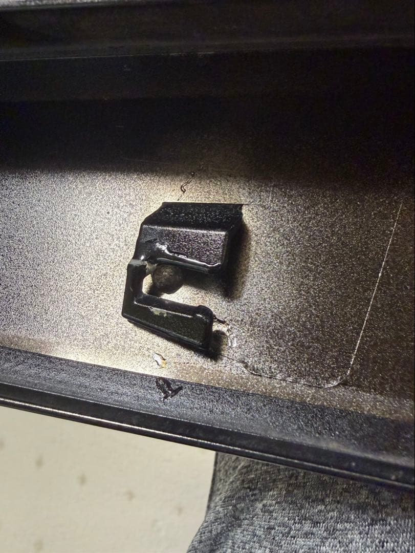 アルファード30後期 フードトップモール ブラック