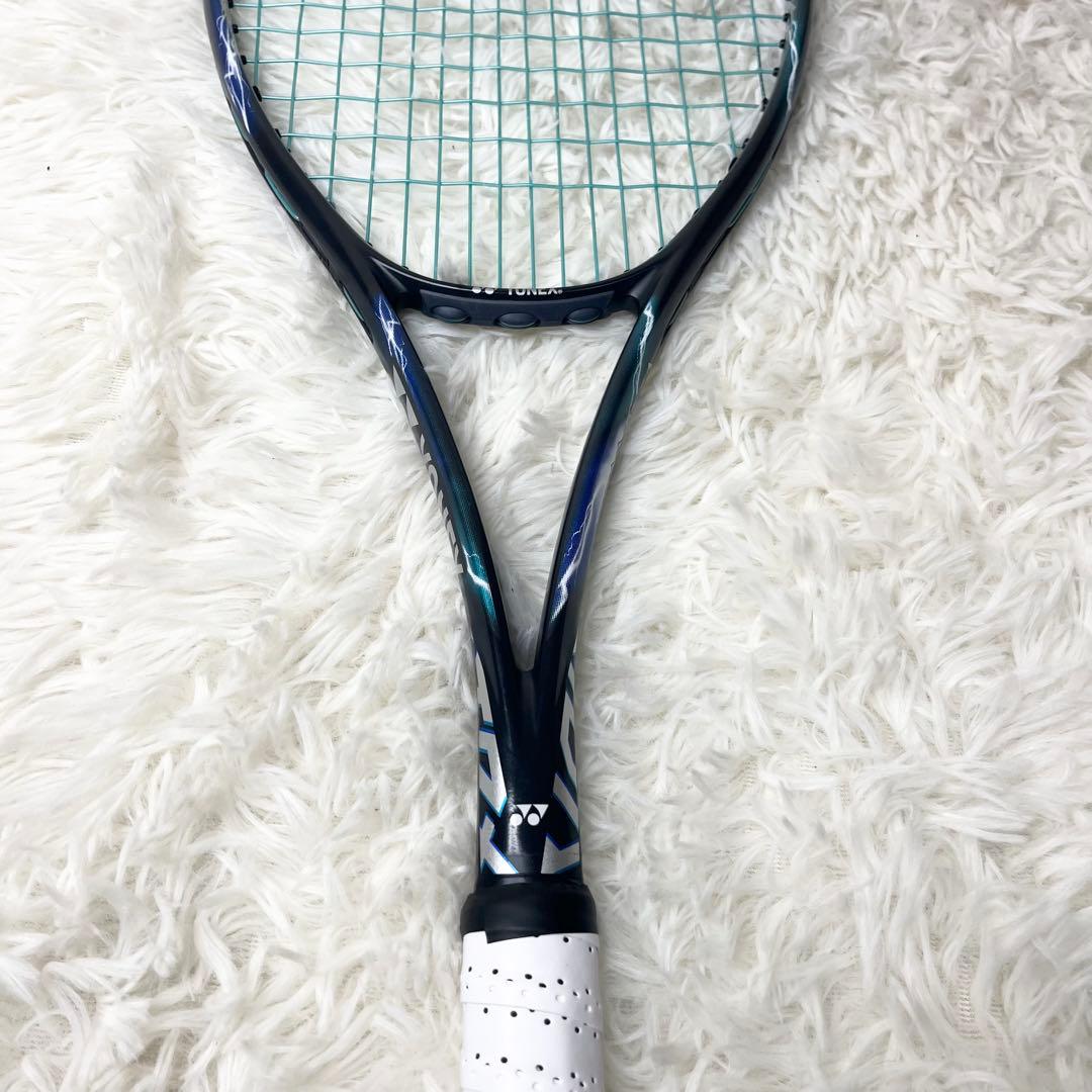 【美品】 ヨネックス ボルトレイジ 5V ソフトテニス ラケット UXL1 前衛