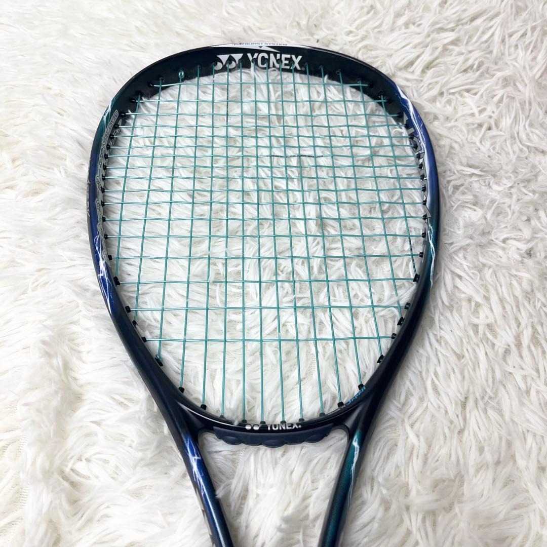 【美品】 ヨネックス ボルトレイジ 5V ソフトテニス ラケット UXL1 前衛