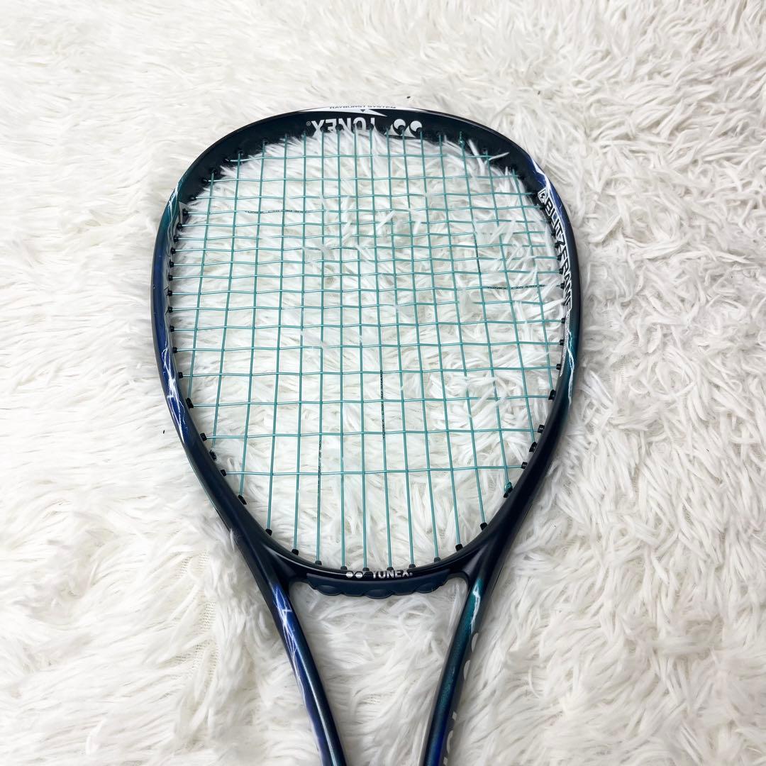 【美品】 ヨネックス ボルトレイジ 5V ソフトテニス ラケット UXL1 前衛