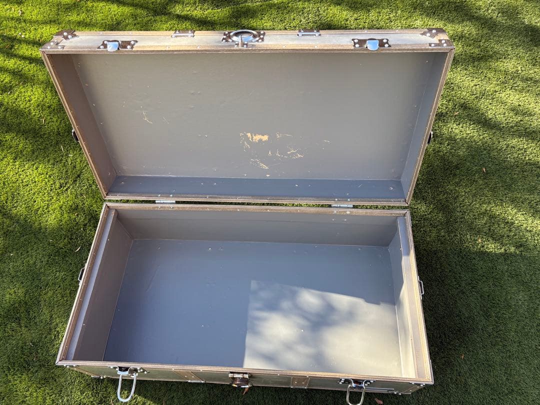 KOWA ヴィンテージ アルミ製 トランクビンテージ レトロ 鍵付