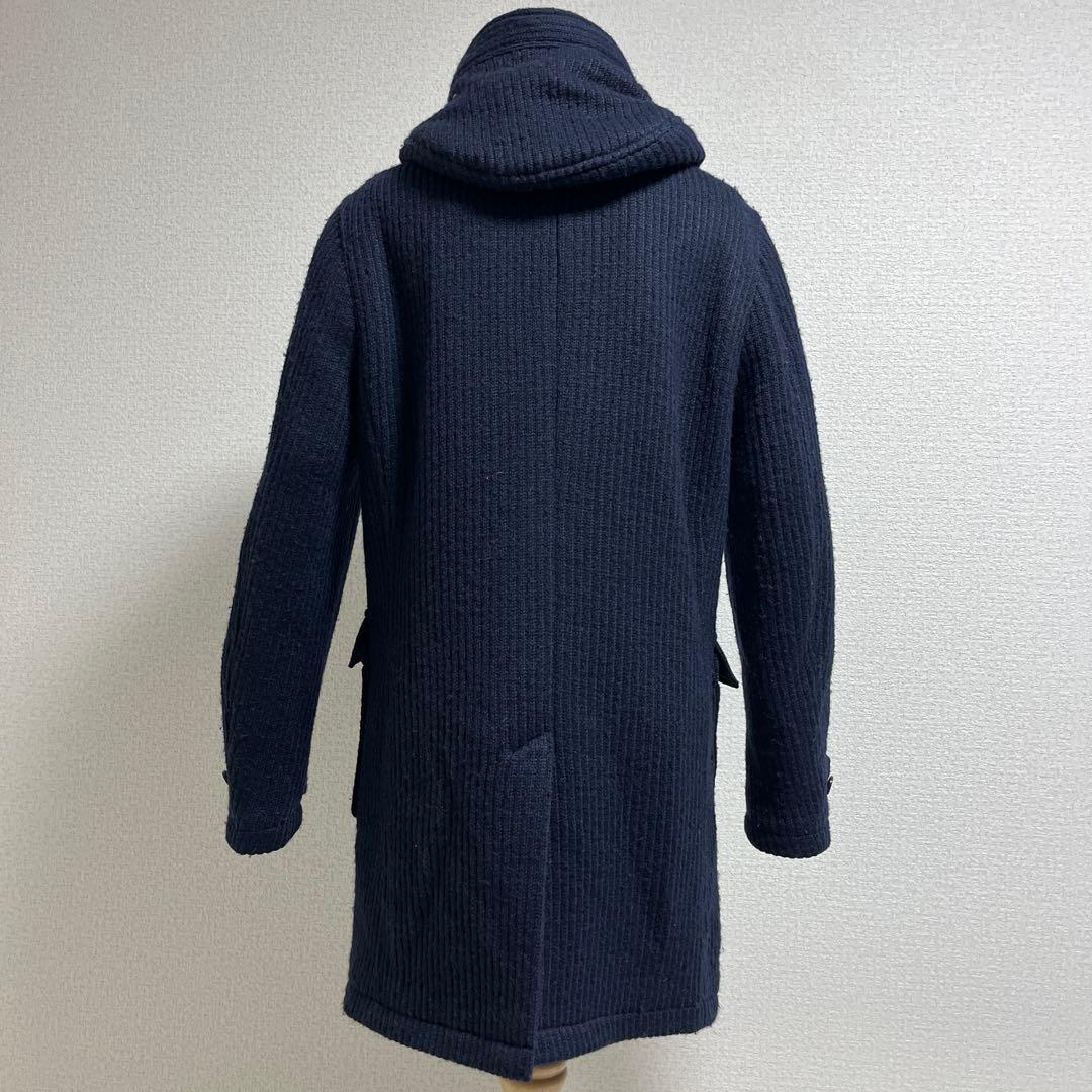 BARNEYS NEWYORK⭐︎L ダッフルコート ウールコート ネイビー