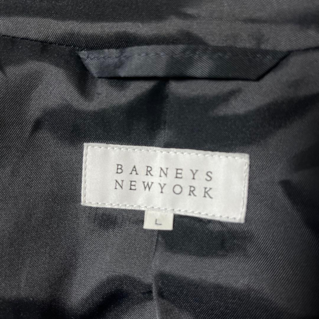 BARNEYS NEWYORK⭐︎L ダッフルコート ウールコート ネイビー