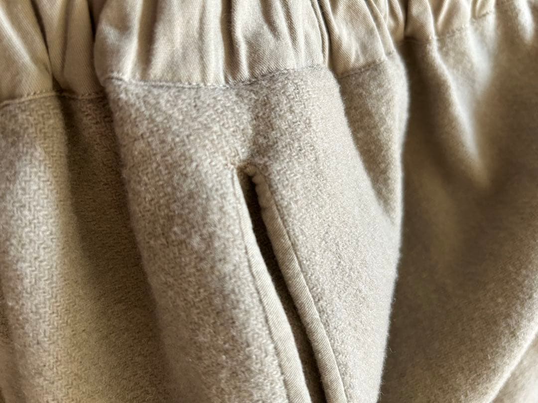 一回着ババグーリ2021インドウール冬　ゆったりバルーンパンツMヨーガンレール