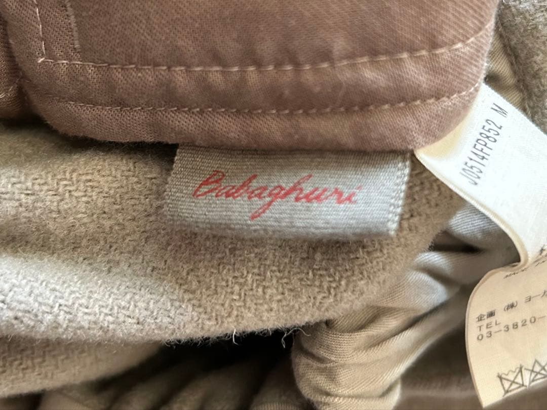 一回着ババグーリ2021インドウール冬　ゆったりバルーンパンツMヨーガンレール